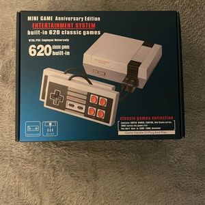 Nintendo type gaming system. 620 built in games.